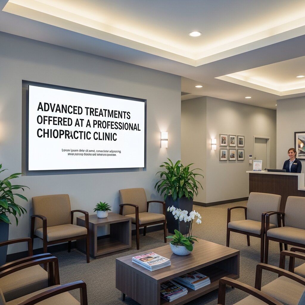 Advanced Treatments Offered at a Professional Chiropractic Clinic